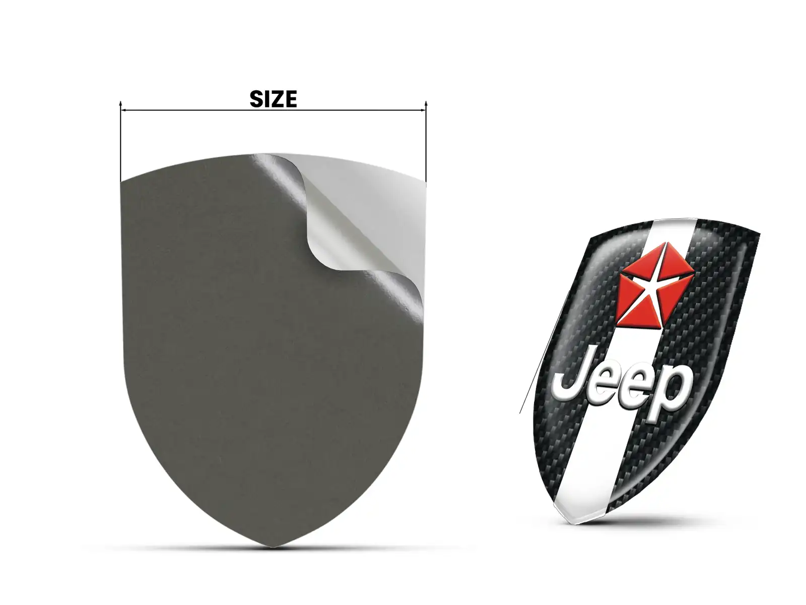 Jeep Pegatinas Carrocería Máximo Resistente Actual Chic Pro